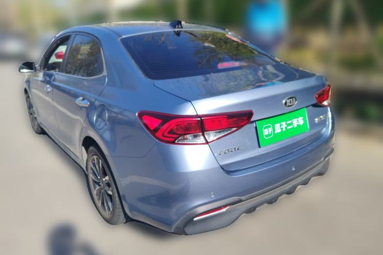 Used Kia Forte 2018 1.6L Automatic Value-Comfort Luxury Edition Rear Left 45 Deg