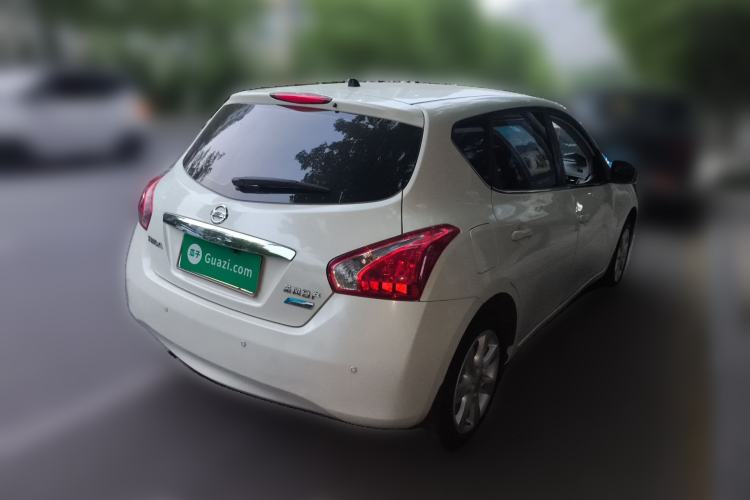 Used Nissan Tiida 2014 1.6L CVT Smart Model Rear Right 45 Deg