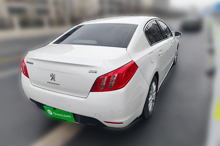 Used Peugeot 508 2012 2.0L Automatic Sunroof Classic Edition Rear Right 45 Deg