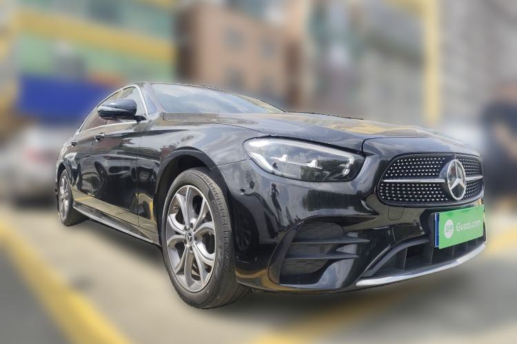 Used Mercedes-Benz E-Class 2022 Revised Version E 300 L Sporty and Stylish Edition Front Right 45 Deg