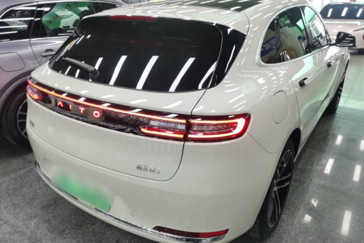 Used Hima AITO M5 2025 Extended-Range Ultra All-Wheel-Drive Version Rear Right 45 Deg