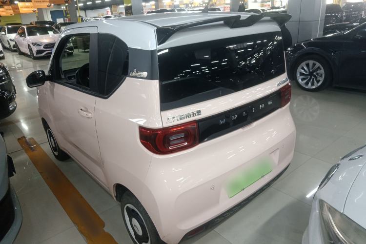 Used Wuling Hongguang MINIEV 2021 Macaron Premium Model – Lithium Iron Phosphate Rear Left 45 Deg