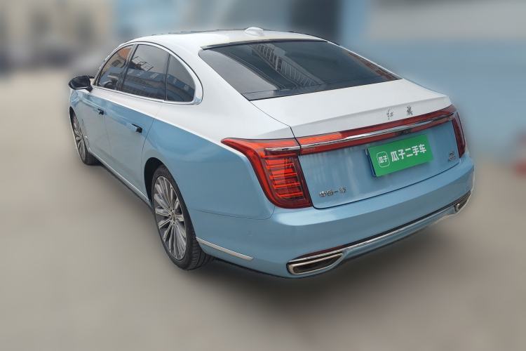 Used Hongqi H9 2020 3.0T Smart Connect Flagship Four-Seat Version Rear Left 45 Deg