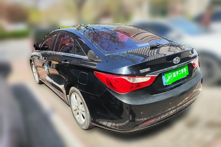 Used Hyundai Sonata 2013 2.0L Automatic Prestige Edition Rear Left 45 Deg