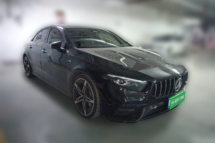 Used Mercedes-Benz A AMG 2024 Facelift AMG A 35 L 4MATIC Front Right 45 Deg