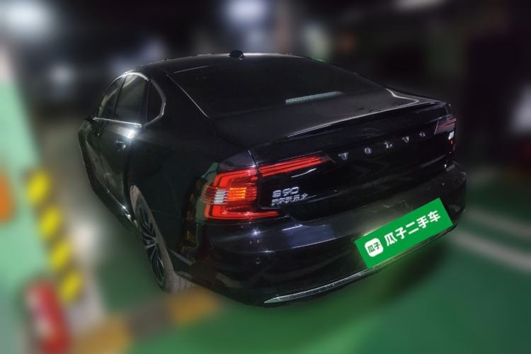 Used Volvo S90 New Energy 2023 T8 Plug-in Hybrid All-Wheel Drive Long-Range Zhiyi Luxury Edition Rear Left 45 Deg