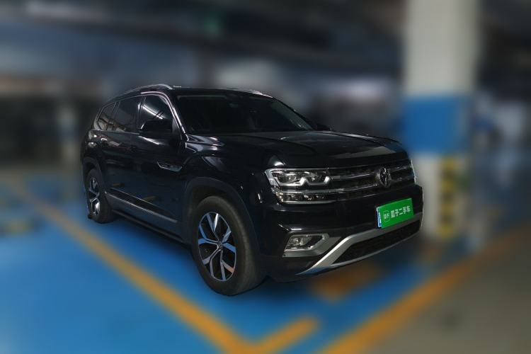 Used Volkswagen Teramont 2017 380TSI Four-Wheel Drive Luxury Edition Front Right 45 Deg