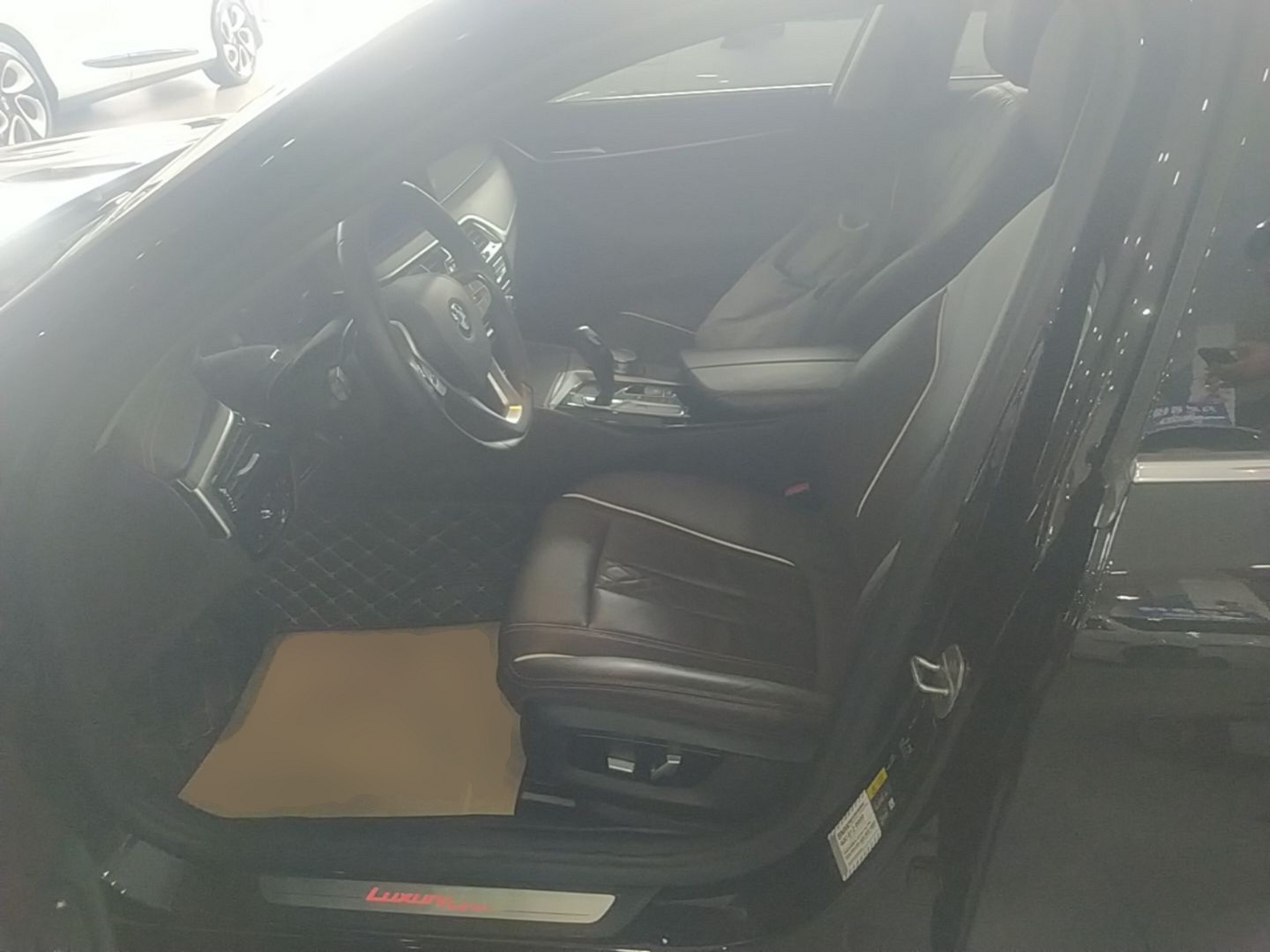 Avant de la voiture