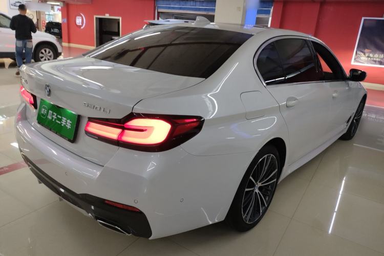 Used BMW 5 Series 2022 Restyled 530Li Leading Edition M Sport Package Rear Right 45 Deg