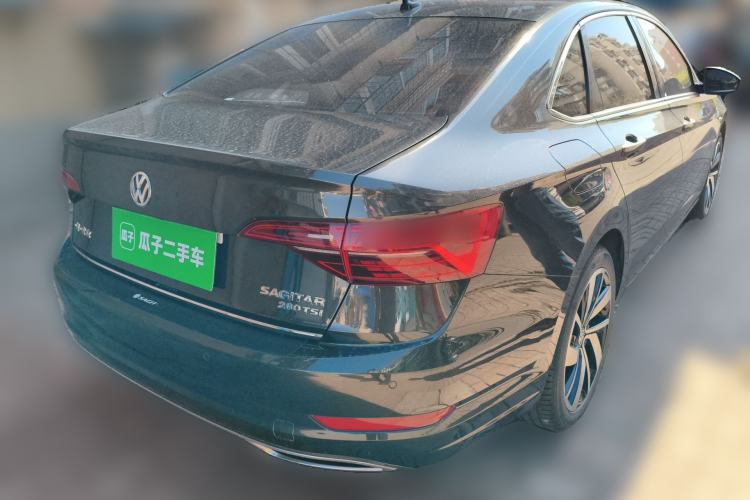 Used Volkswagen Sagitar 2021 280TSI DSG Excellence Edition Rear Right 45 Deg