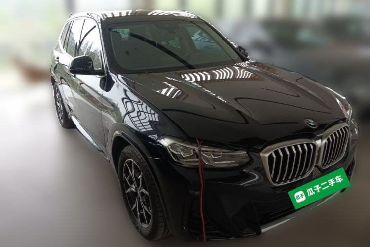 Used BMW X3 2022 xDrive25i M Sport Package Front Right 45 Deg