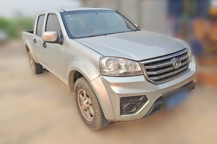 Used Great Wall Wingle 5 2017 2.0T European-spec Diesel Two-Wheel-Drive Entry-Level Big Double-Cab GW4D20D Front Right 45 Deg