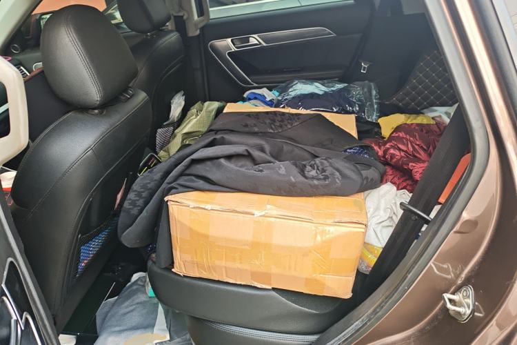 Used Haval H6 Coupe 2016 Blue Label 1.5T Automatic Two-Wheel Drive Urban Model Left Rear Seat