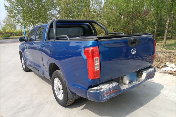 Used Great Wall Poer 2020 2.0T Commercial Version Automatic Diesel Two-Wheel Drive Elite Trim with Long Bed – GW4D20M Rear Left 45 Deg