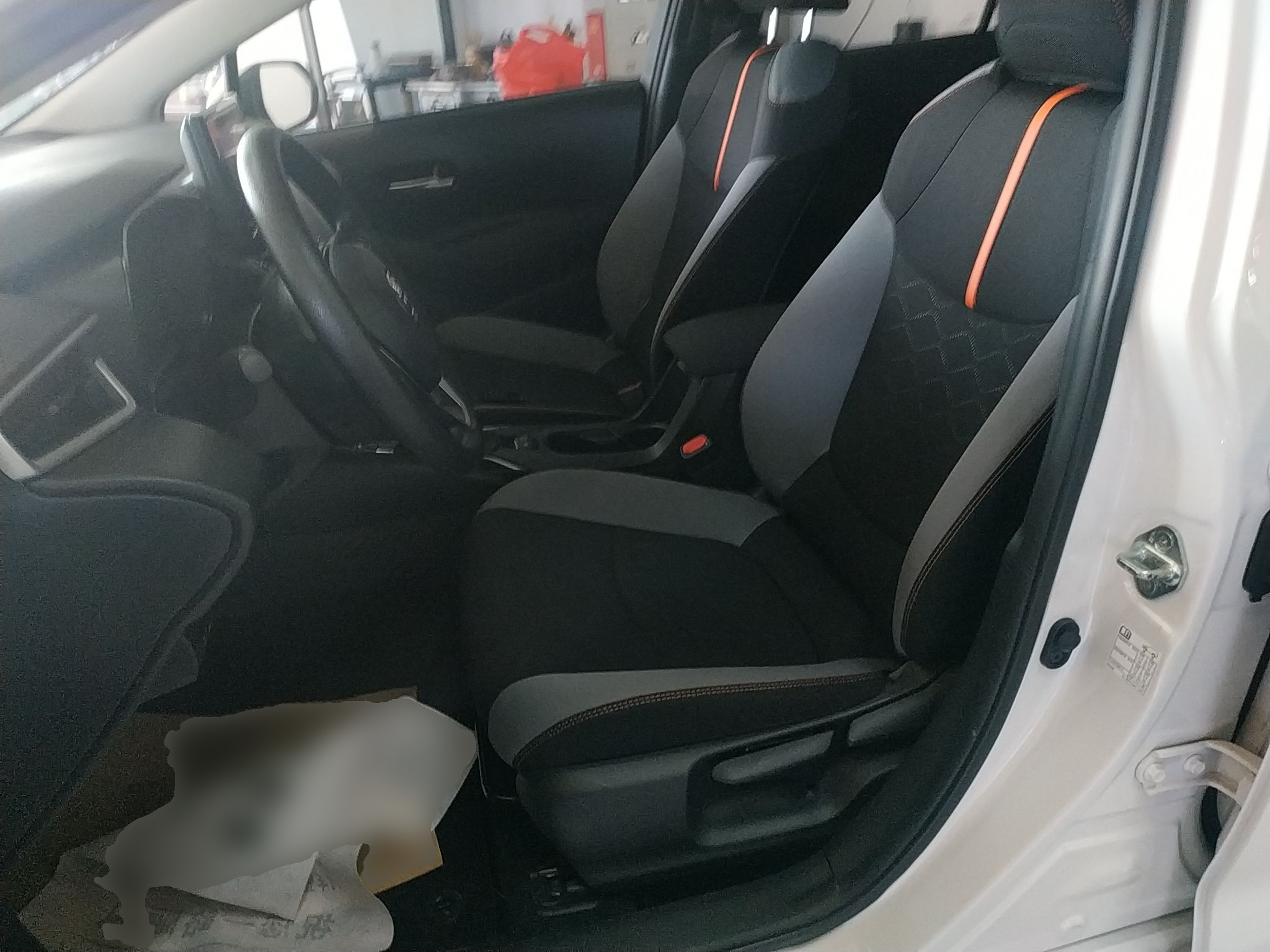 Avant de la voiture