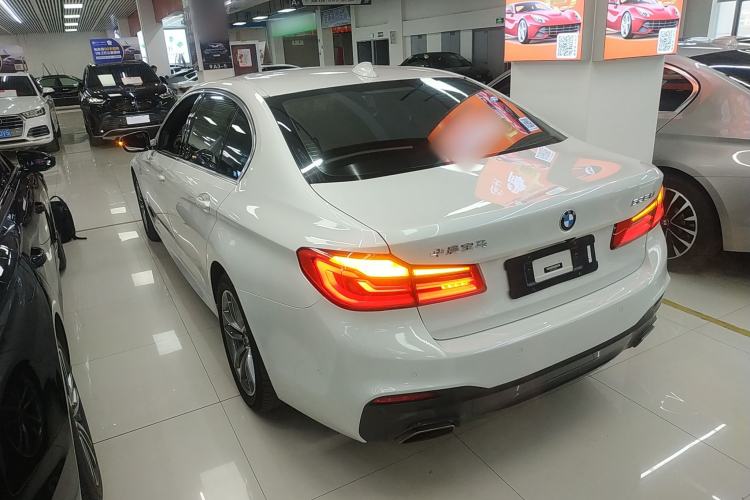 Used BMW 5 Series 2020 525Li M Sport Package Rear Left 45 Deg