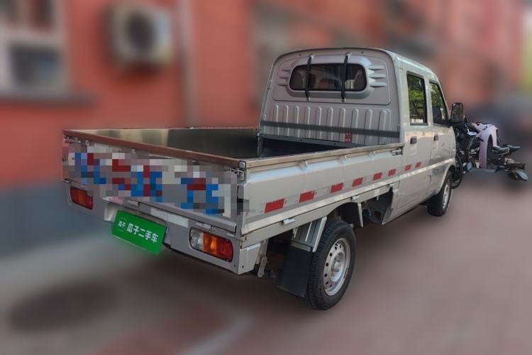 Used Wuling Rongguang Small Truck 2019 1.5L Base Version Double-Cab Euro VI L3C Rear Right 45 Deg