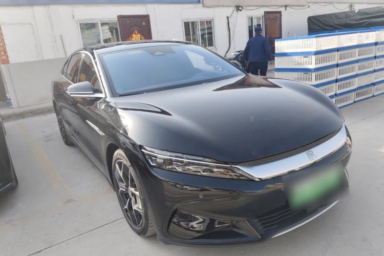 Used BYD Han 2022 EV Genesis Edition 715KM Front-Wheel-Drive Prestige Model
