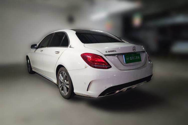 Used Mercedes-Benz C-Class 2018 C 200 L Sport Edition Rear Left 45 Deg