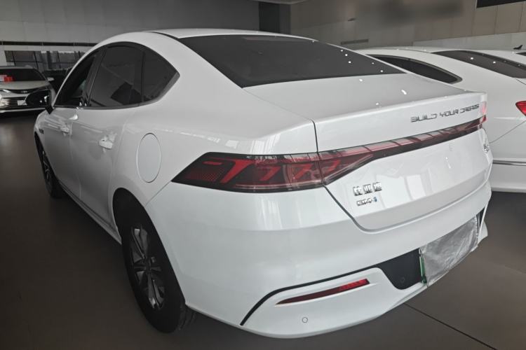 Used BYD Qin PLUS 2023 Champion Edition DM-i 55KM Leading Model Rear Left 45 Deg