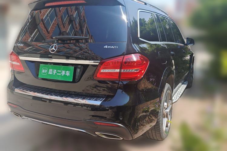 Used Mercedes-Benz GLS 2017 GLS 400 4MATIC Luxury Model Rear Right 45 Deg