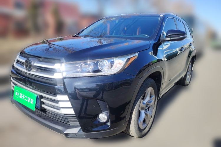 Used Toyota Highlander 2018 2.0T Four-Wheel Drive Luxury Edition 7 Seats China V Emission Standard