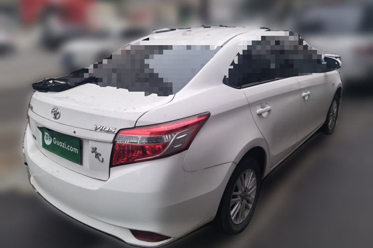 Used Toyota Vios 2016 1.5L Automatic ZhiZhen Xingyao Edition Rear Right 45 Deg