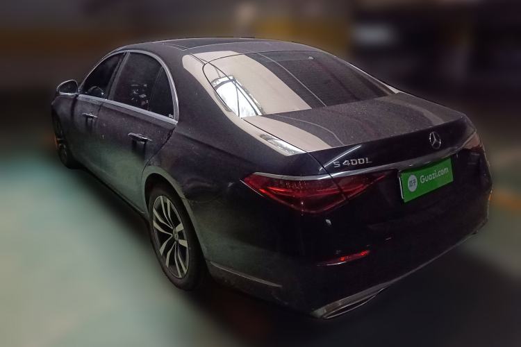 Used Mercedes-Benz S-Class 2024 Restyled S 400 L Luxury Edition Rear Left 45 Deg