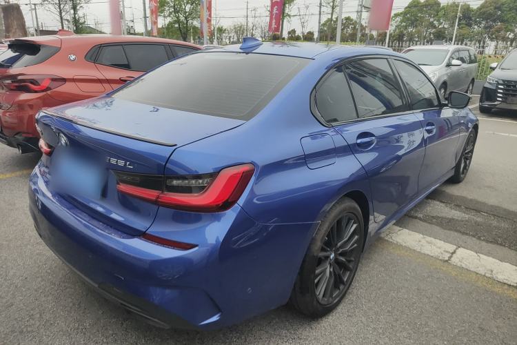 Used BMW 3 Series 2020 Facelifted 325Li M Sport Night Edition Package Rear Right 45 Deg