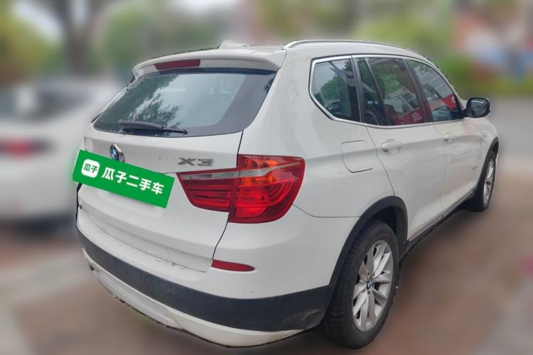 Used BMW X3 2013 xDrive20i Luxury Edition Rear Right 45 Deg