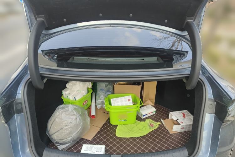 Used BYD Seal 06 New Energy 2024 DM-i 80KM Prestige Model Trunk