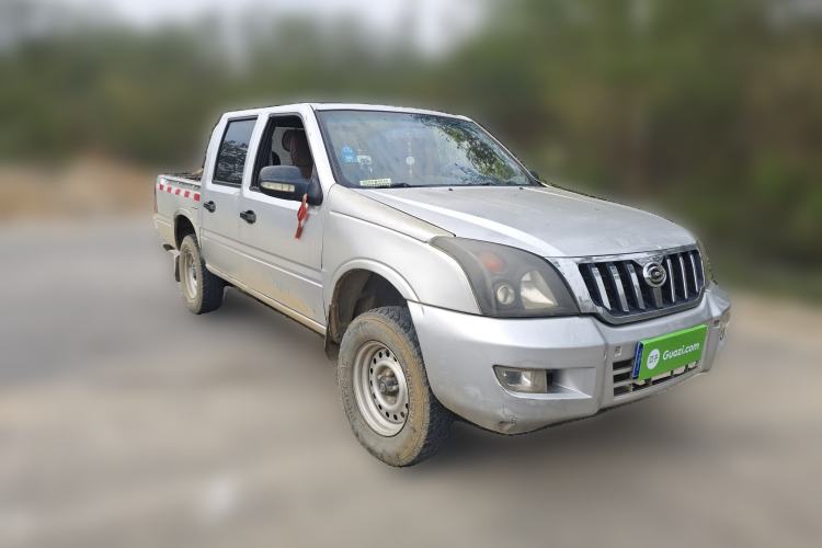 Used GAC Gonow Caiyun 100 2009 2.2T Laidong Diesel Economical Short Cargo Box Front Right 45 Deg