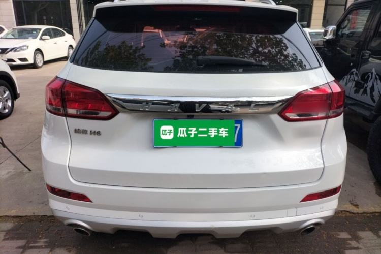 Used Haval H6 Coupe 2018 Red-Label 1.5T Automatic Two-Wheel Drive Ultra-Luxury Model Rear