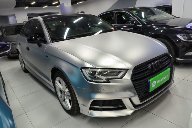 Used Audi A3 2018 30th Anniversary Edition Limousine 35 TFSI Fashion Model Front Right 45 Deg