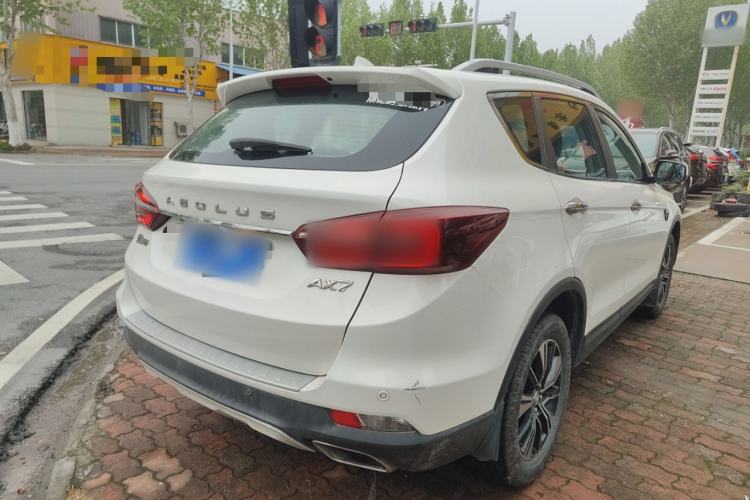 Used Dongfeng Aeolus AX7 2018 Classic 1.6T Automatic Luxury Model Rear Right 45 Deg