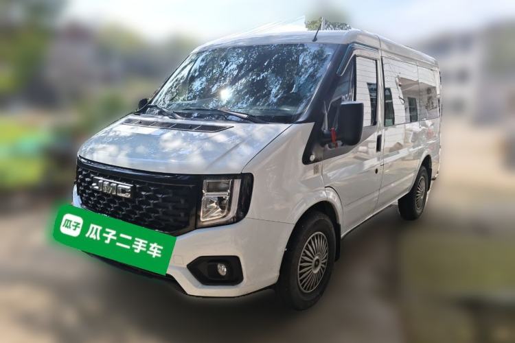 Used JMC Fushun 2023 2.0T Manual Short-Wheelbase Low-Roof Commercial Multi-Purpose Passenger Vehicle 6 Seats with Dual-Opening Tailgate