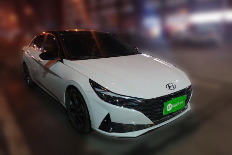 Used Hyundai Elantra 2021 1.5L CVT LUX Prestige Edition
