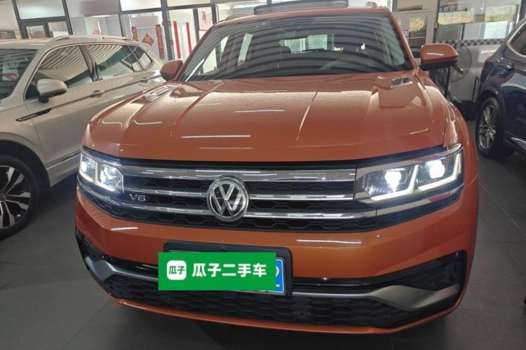 Used Volkswagen Teramont X 2019 530 V6 Four-Wheel Drive Prestige Flagship Edition Front