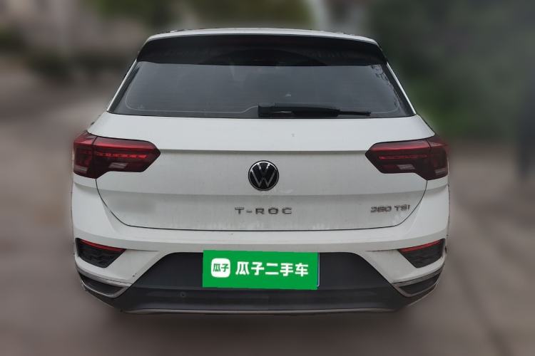 Used Volkswagen T-ROC 2021 Revised Version 280TSI DSG Two-Wheel Drive Elite Connect Edition Rear