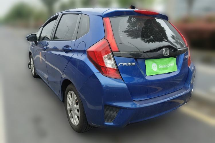 Used Honda Fit 2014 1.5L LX CVT Comfort Model Rear Left 45 Deg