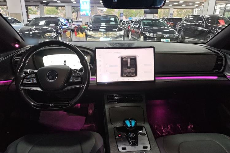 Used BYD Han 2022 EV 610 km All-Wheel-Drive Qianshan Cui Limited Edition
