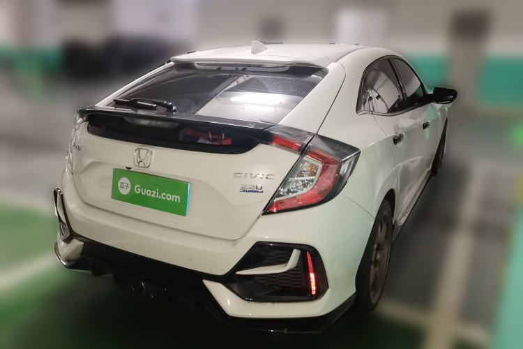 Used Honda Civic 2021 HATCHBACK 220TURBO CVT Trendy Cool Edition Rear Right 45 Deg