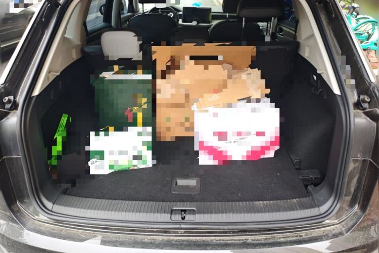 Used Volkswagen Tayron 2024 330TSI Two-Wheel Drive Luxury Plus Advanced Version Trunk