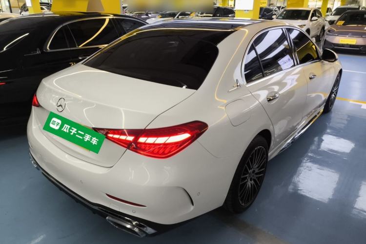 Used Mercedes-Benz C-Class 2024 C 200 L Sport Edition Rear Right 45 Deg