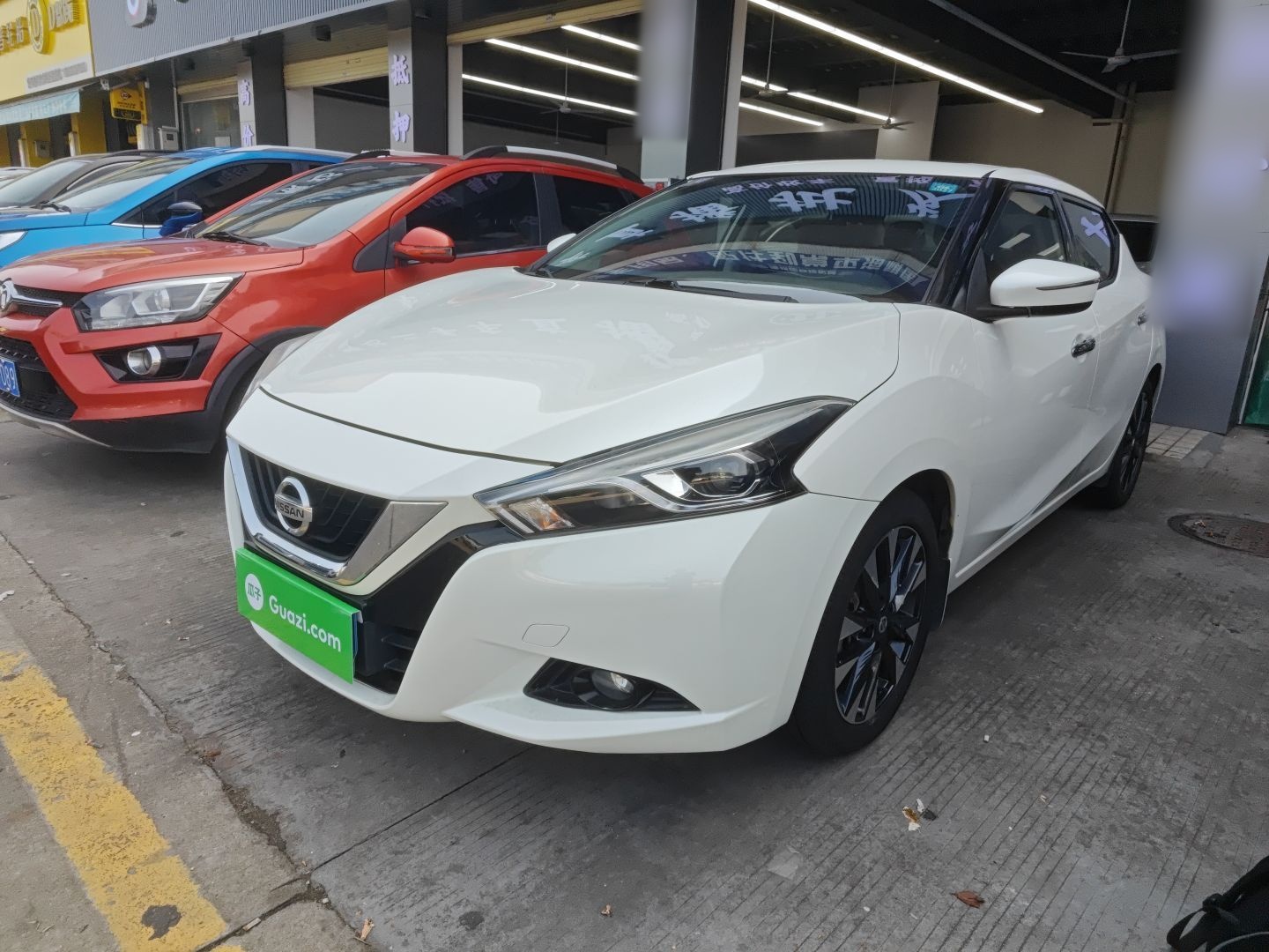 تحت مقدمة السيارة