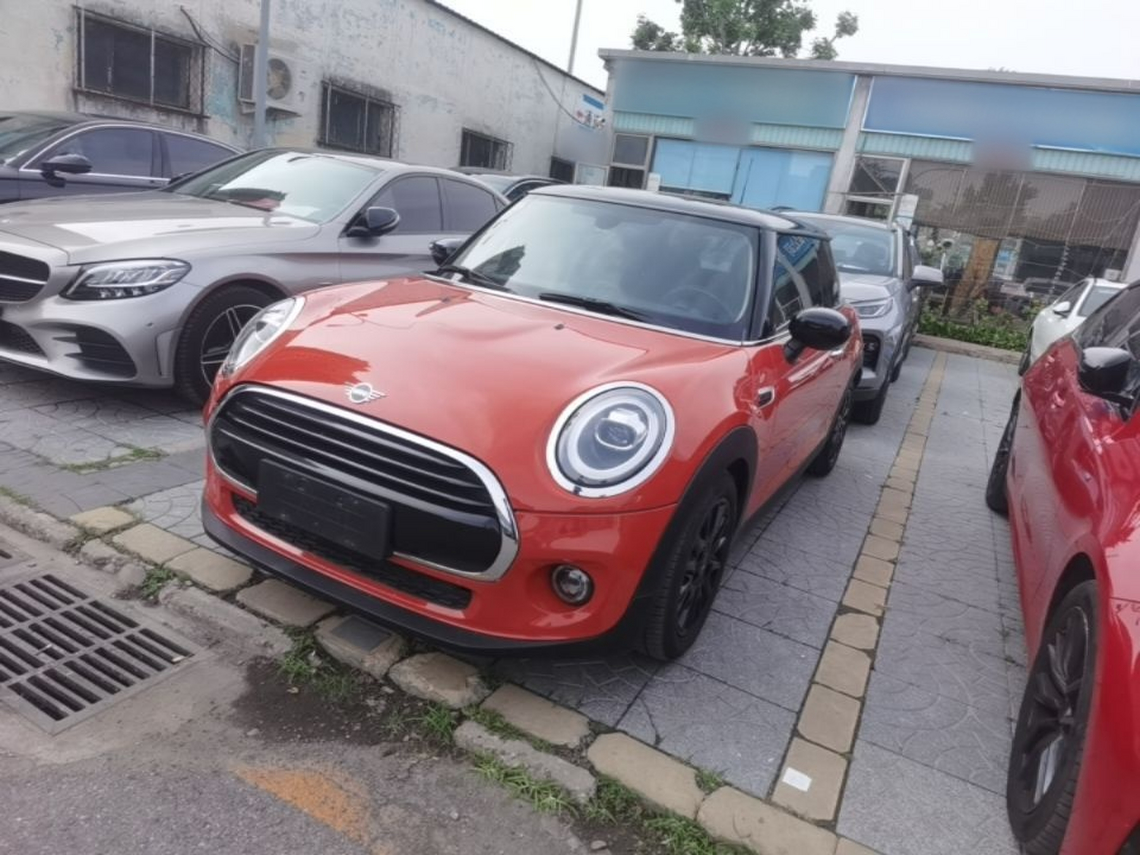 Parte inferior delantera