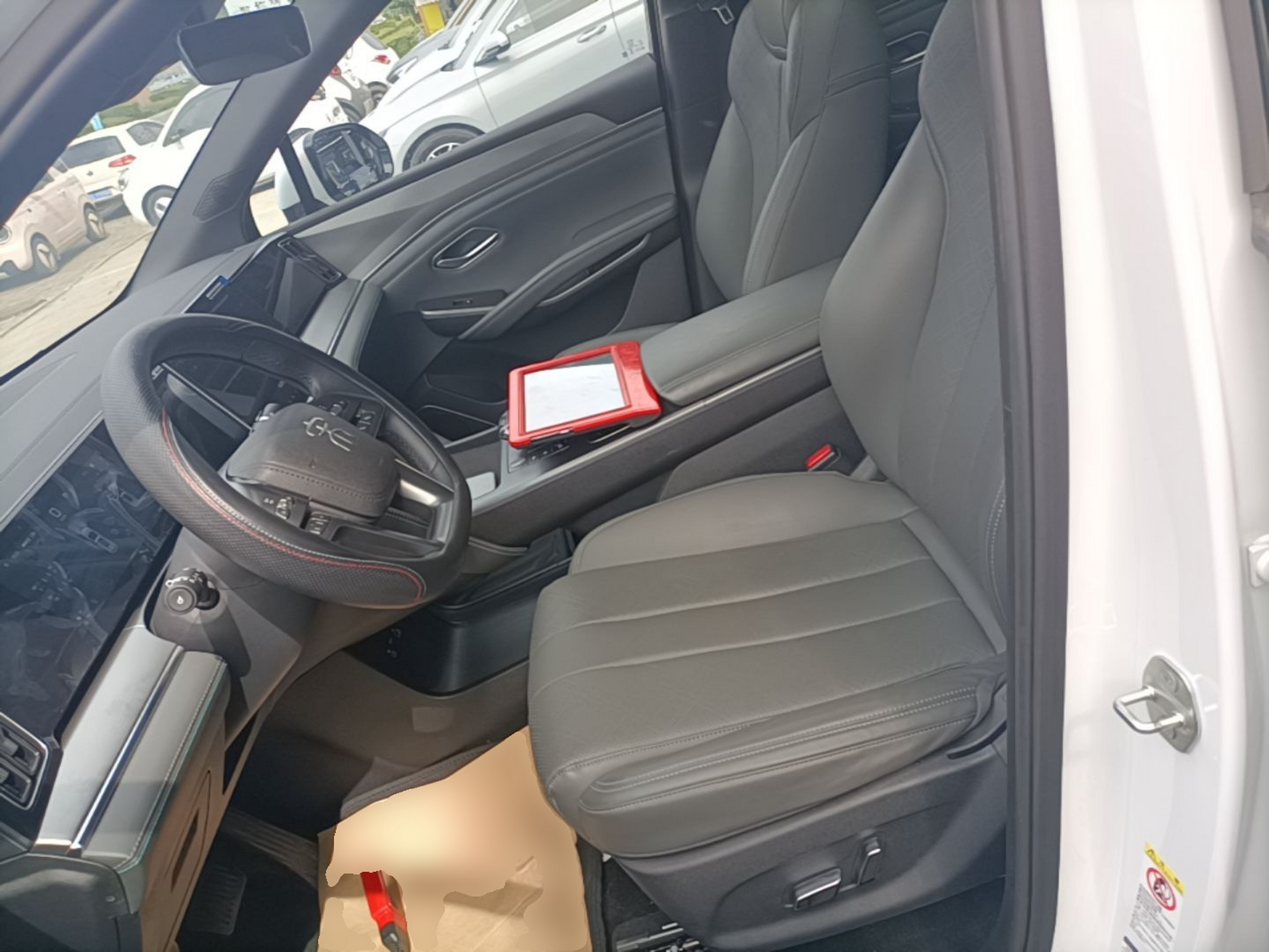 Avant de la voiture