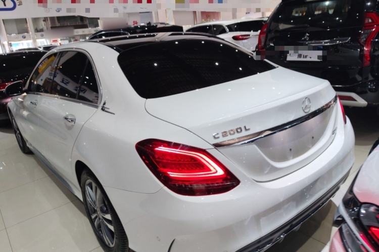 Used Mercedes-Benz C-Class 2021 C 200 L Fashion Edition Sport Version Rear Left 45 Deg