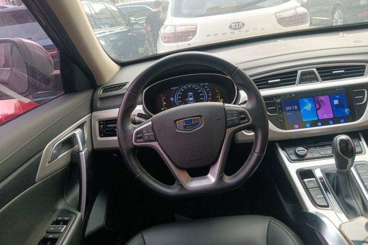 Used Geely Auto Emgrand X7 Sport 2018 1.8TD Automatic Two-Wheel Drive Smart Connect 4G Internet Edition Steering Wheel