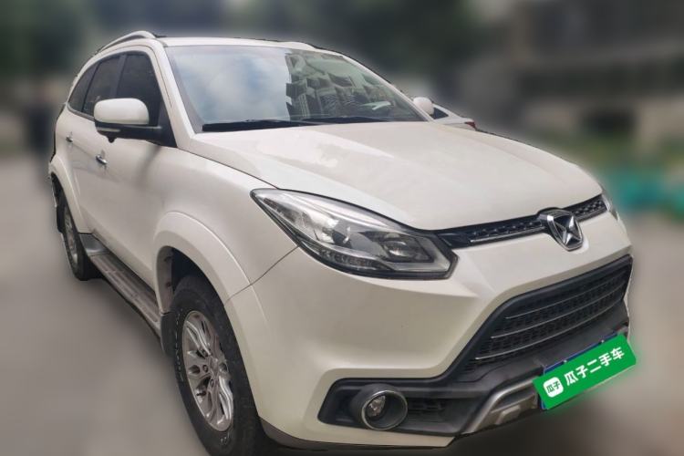 Used JMC Yusheng S350 2016 2.4T Automatic 2WD Diesel Luxury Version with Sunroof 7 Seats
